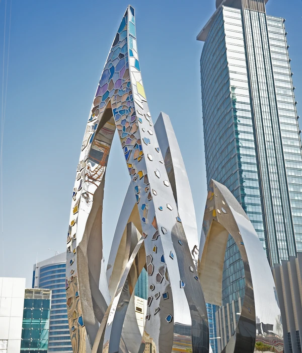 Gate Mall Abstract Sculpture 1