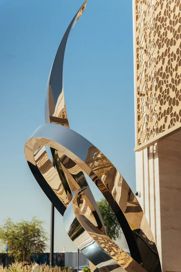 Moments Calligraphy Sculpture by eL Seed Detail 10
