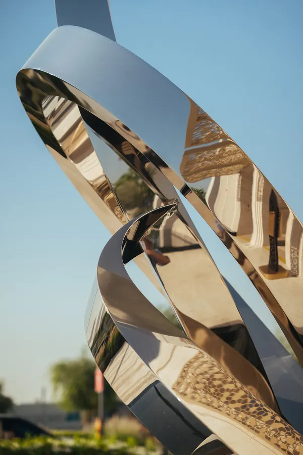 Moments Calligraphy Sculpture by eL Seed Detail 11